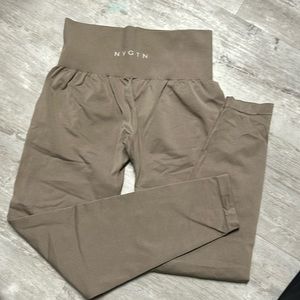 NVGTN leggings - new no flaws - Taupe color size M